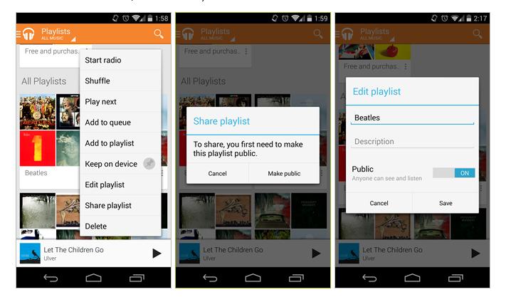 Google Play Music v.5.5